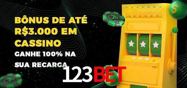 123Bet melhor bônus de depósito