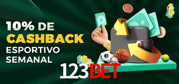 10% de bônus de cashback na 123Bet